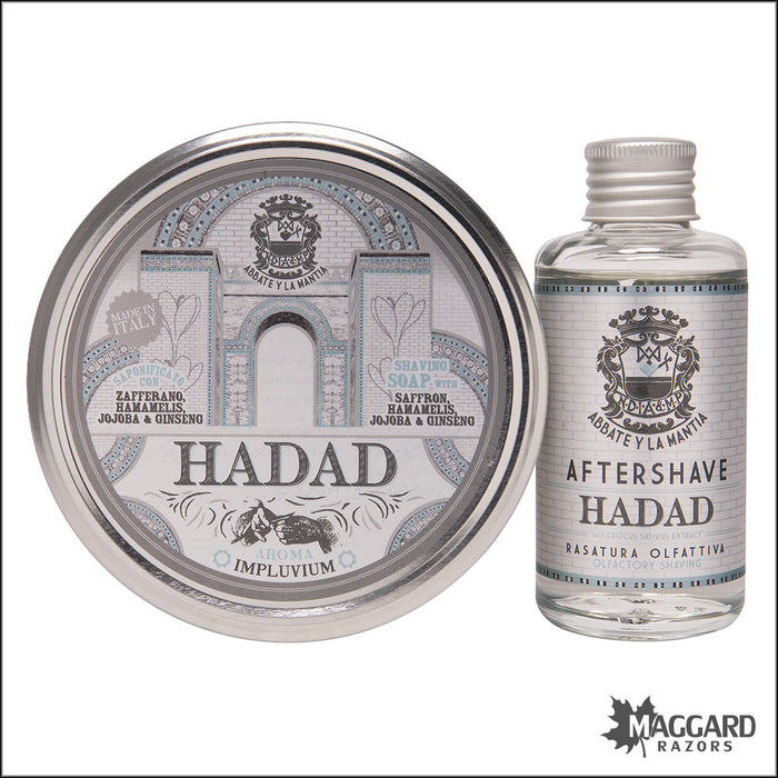 Abbate Y La Mantia Hadad Shaving Soap and Aftershave Splash Set