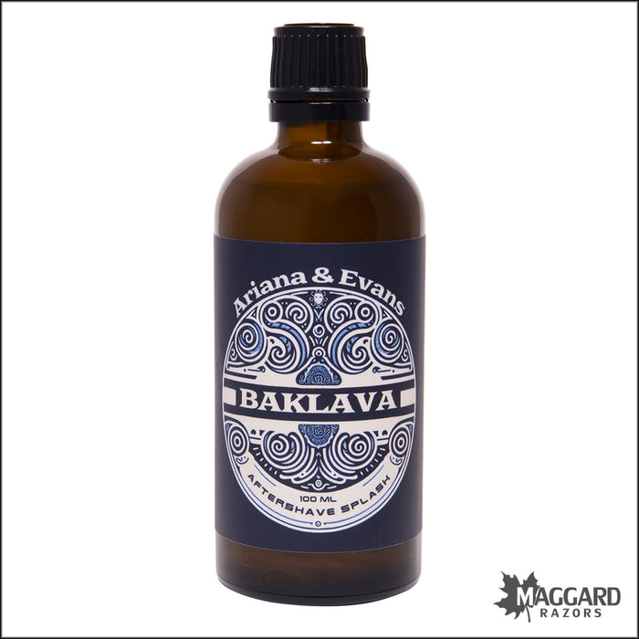 Ariana and Evans Baklava Aftershave Splash, 100ml