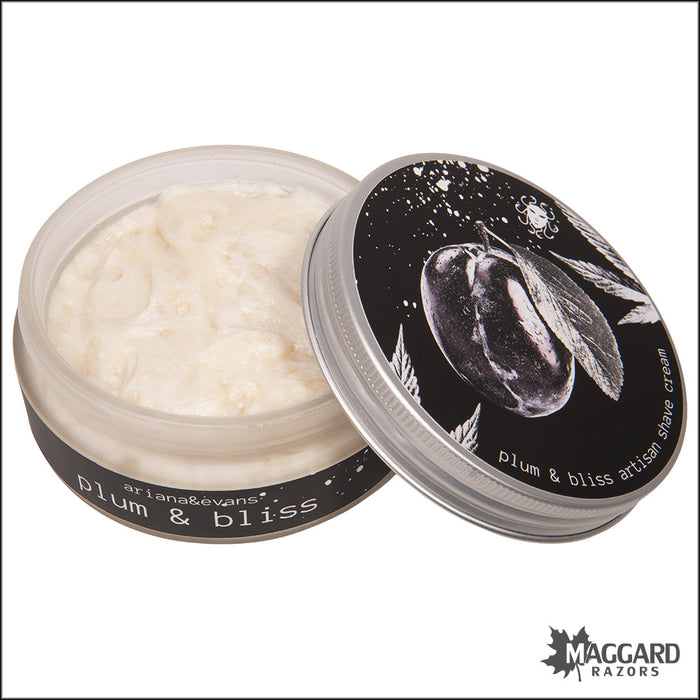Ariana and Evans Plum and Bliss Artisan Shaving Cream, 6oz