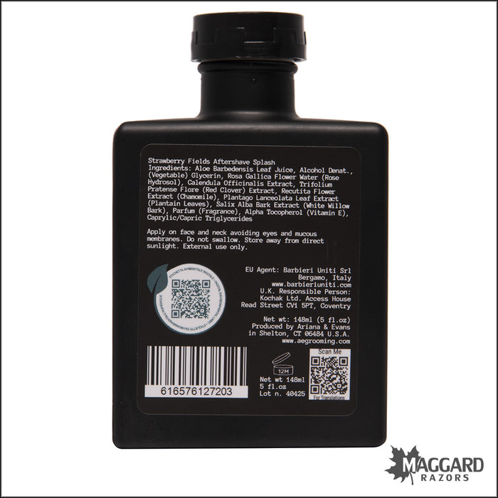 Ariana and Evans Strawberry Fields Aftershave Splash, 5oz