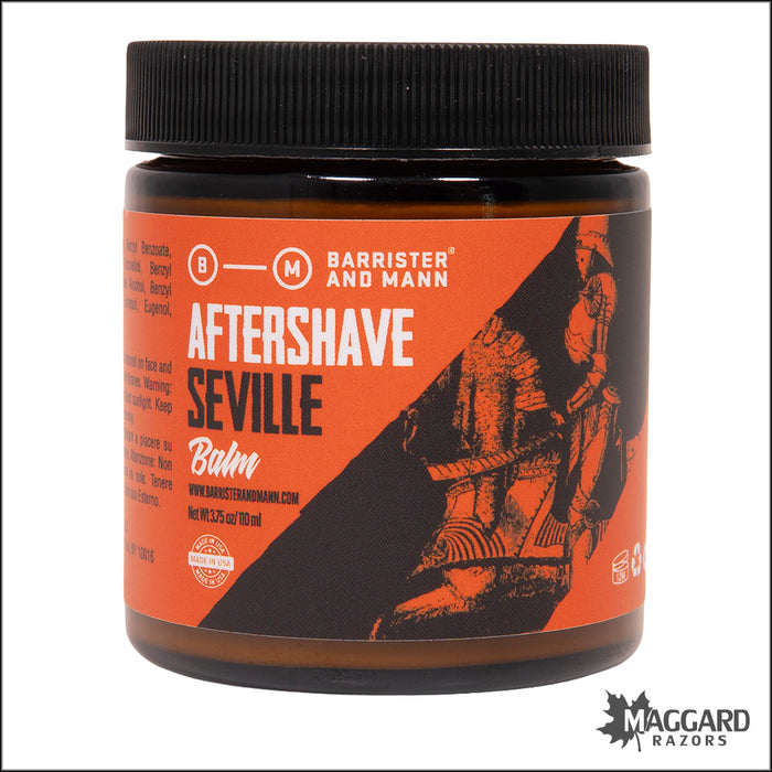 Barrister and Mann Seville Aftershave Balm, 3.75oz