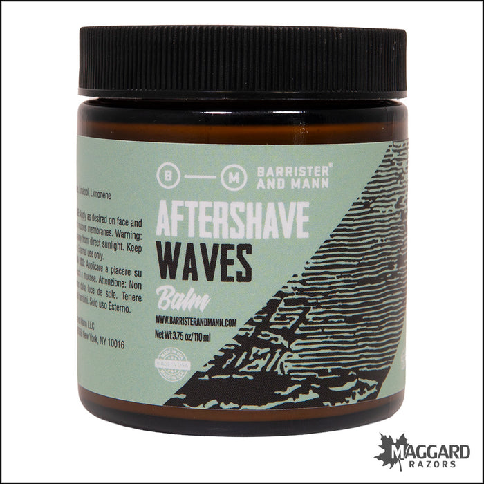 Barrister and Mann Waves Aftershave Balm, 3.75oz