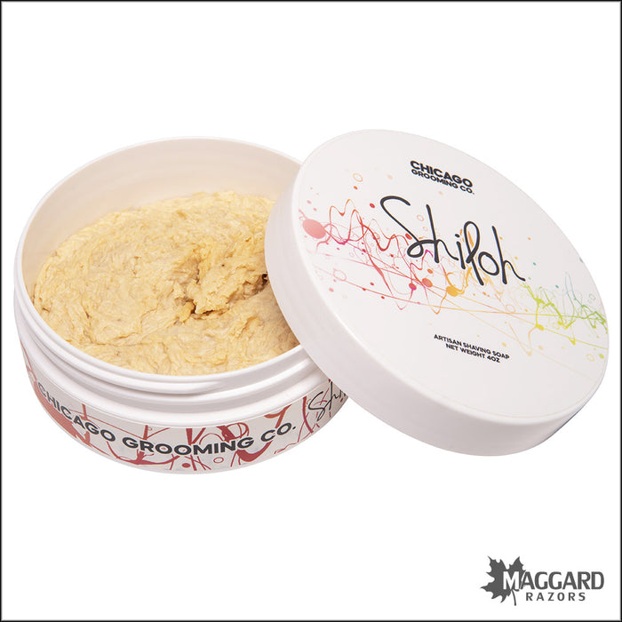 Chicago Grooming Co. Shiloh Artisan Shaving Soap, 4oz