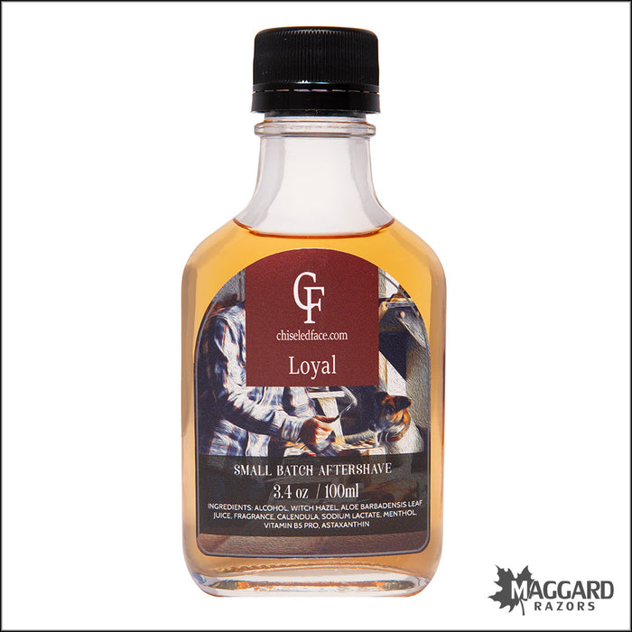 Chiseled Face Loyal Artisan Aftershave Splash, 100ml