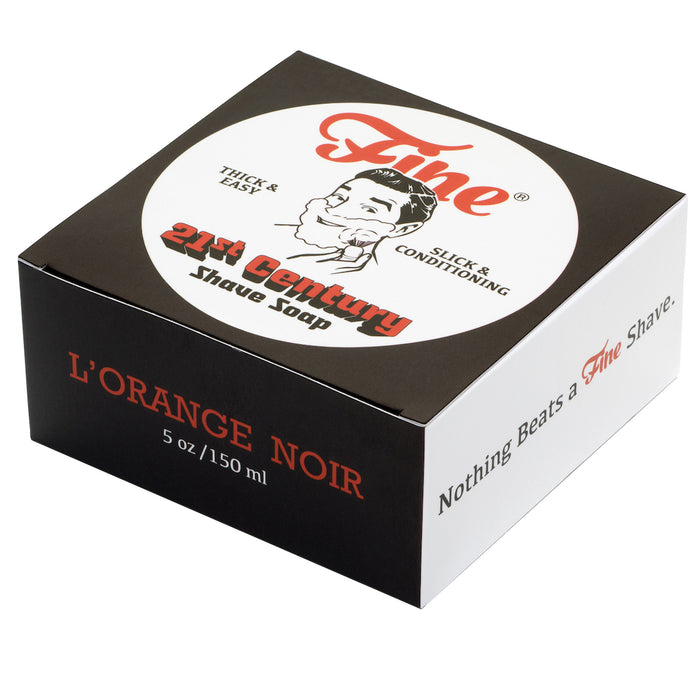 Fine Accoutrements L'Orange Noir Century Shave Soap, 5oz