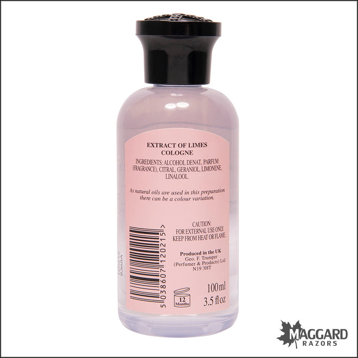 Geo F. Trumper Extract of Limes Cologne Travel Bottle, 100ml