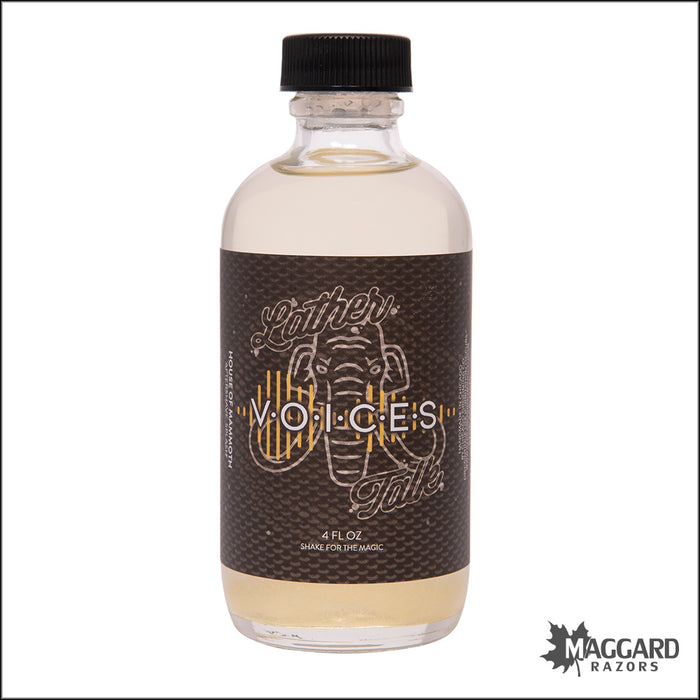 House of Mammoth Voices Artisan Aftershave Splash, 4oz