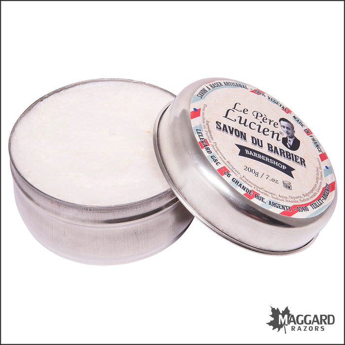 Le Père Lucien Barbershop Artisan Shaving Soap, 200g