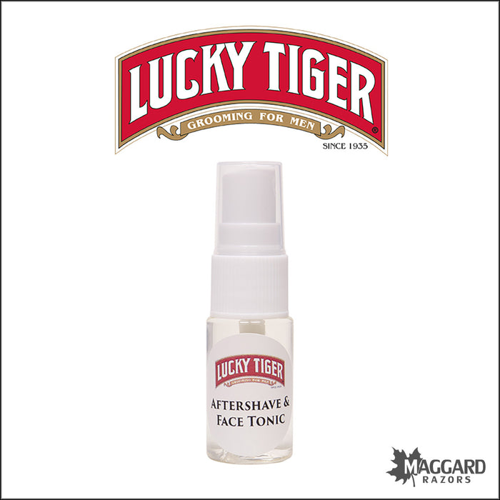 Lucky Tiger Face Tonic Alcohol Free Aftershave Sample