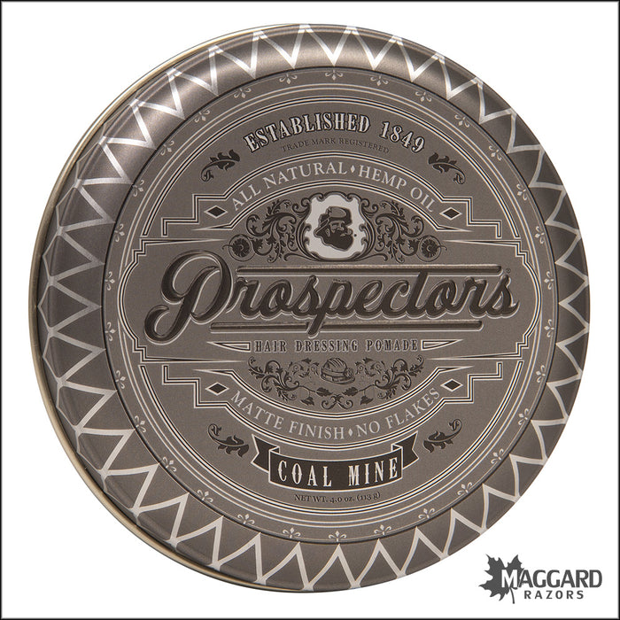 Prospectors Coal Mine Water Based Hair Pomade, 4.5oz