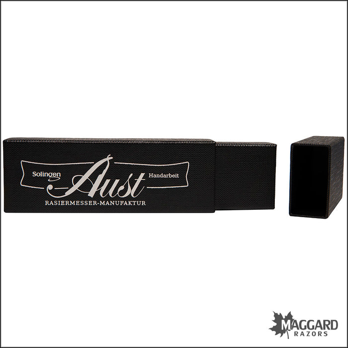 Ralf Aust SW10125 Black Straight Razor Box, Empty Box