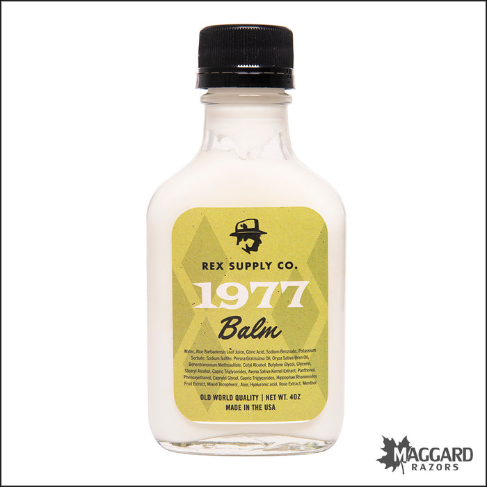 Rex Supply Co. 1977 Old World Aftershave Balm, 4oz