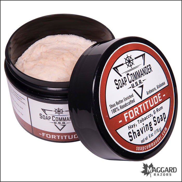 Soap Commander Fortitude Artisan Shaving Soap, 6oz