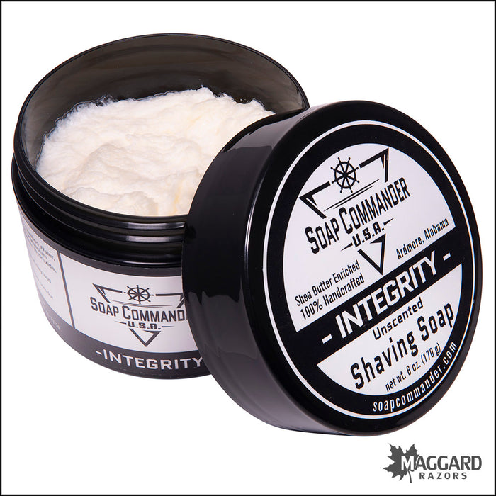 Soap Commander Integrity Artisan Shaving Soap, 6oz