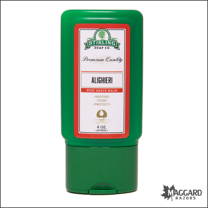 Stirling Soap Co. Alighieri Aftershave Balm, 4oz - Seasonal Release