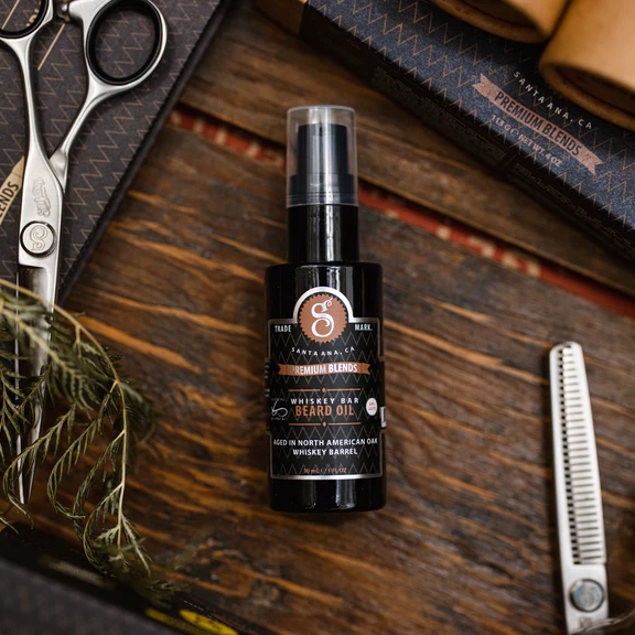 Suavecito Premium Blends Beard Oil, 1oz - Whiskey Bar Scent