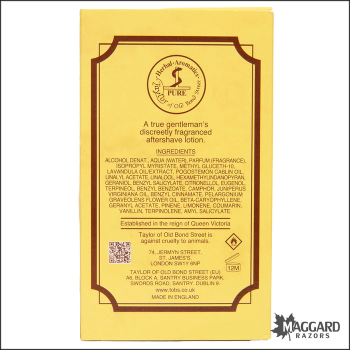 Taylor of Old Bond Street Sandalwood Aftershave Splash, 100ml