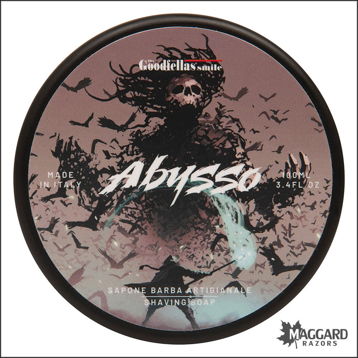 The Goodfellas' Smile Abysso Shaving Soap, 3.4oz