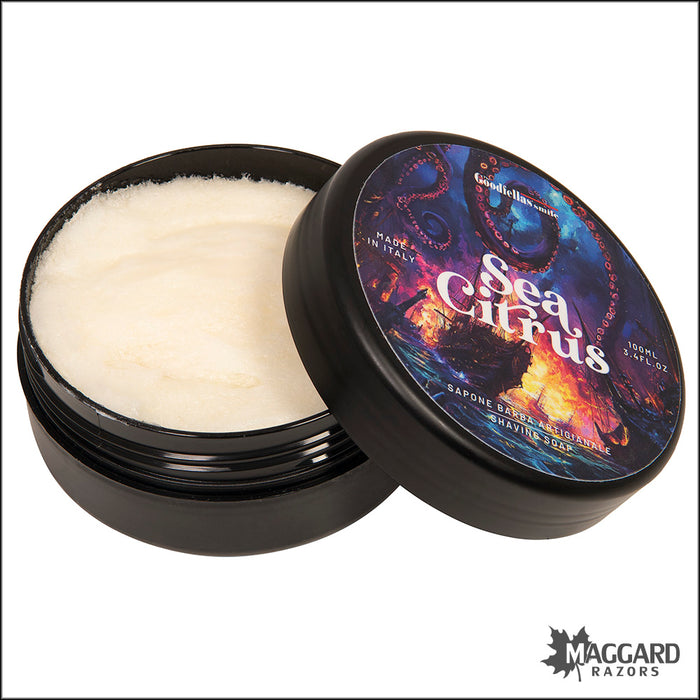 The Goodfellas' Smile Sea Citrus Shaving Soap, 3.4oz
