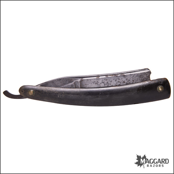#1040 Vintage Straight Razor - Wade & Butcher Celebrated for Barber's Use 9/8