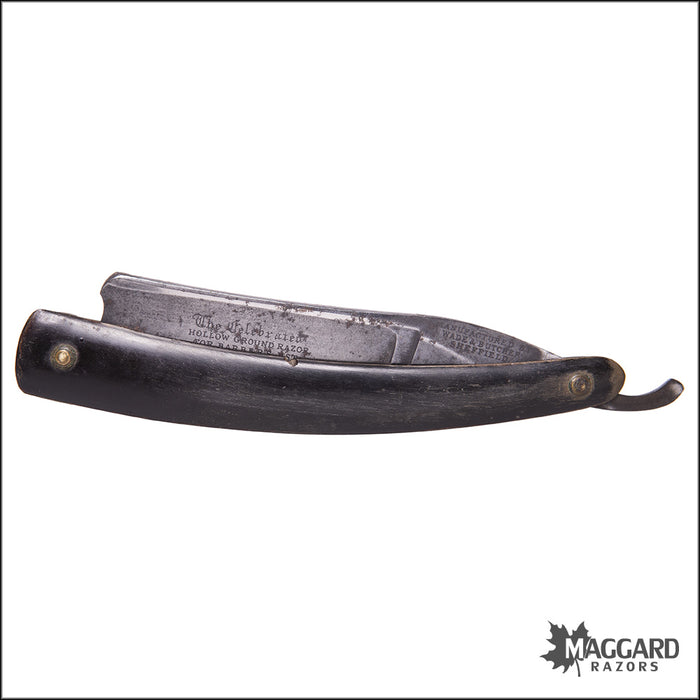 #1040 Vintage Straight Razor - Wade & Butcher Celebrated for Barber's Use 9/8