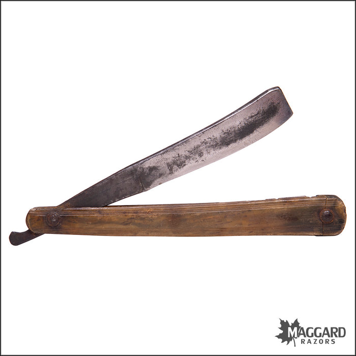#1091 Vintage Straight Razor - LISBON ca. 1795, 5/8+