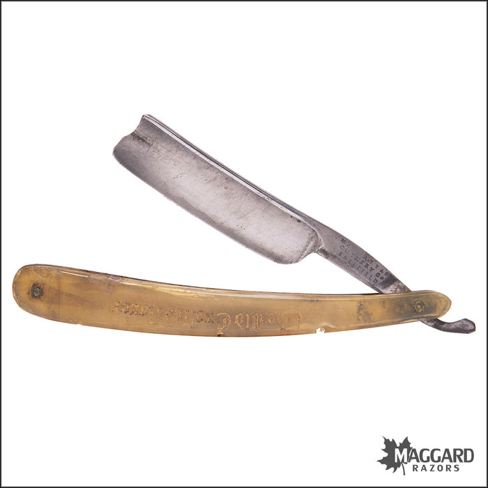 #1117 Vintage Straight Razor - Manhattan Cutlery 6/8+