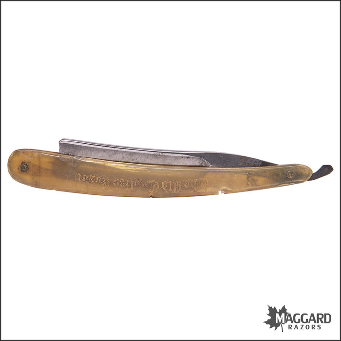 #1117 Vintage Straight Razor - Manhattan Cutlery 6/8+