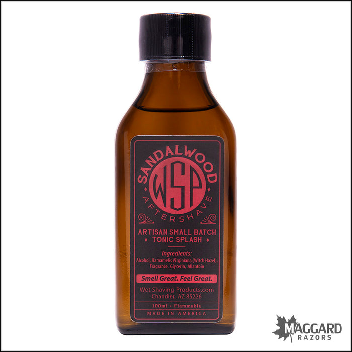 WSP Sandalwood Artisan Aftershave Tonic Splash, 100ml