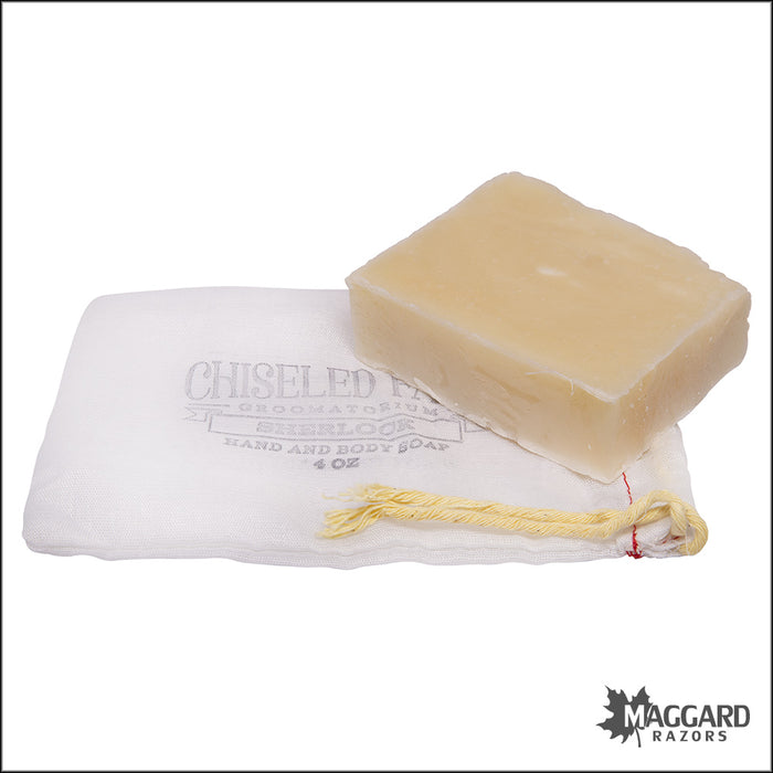 Chiseled Face Sherlock Artisan Bar Soap, 4oz