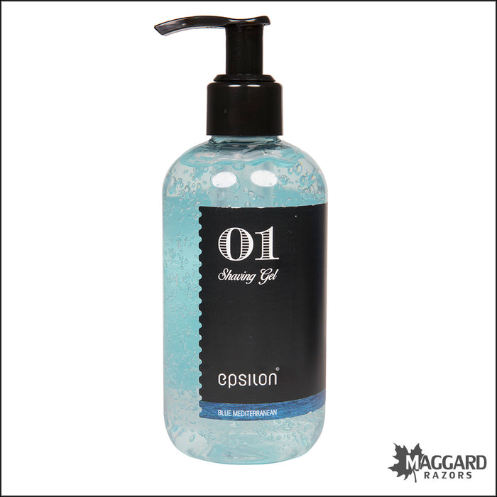 Epsilon 01 Blue Mediterranean Shaving Gel, 250ml