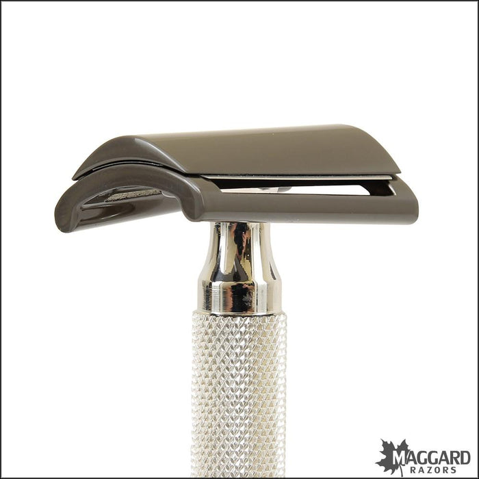 Maggard-Slant-Head-double-edge-safety-razor-BLADE-IN-2