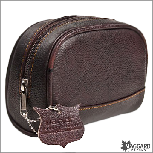 PARKER-BROWN-LEATHER-SHAVING-CASE-SMALL