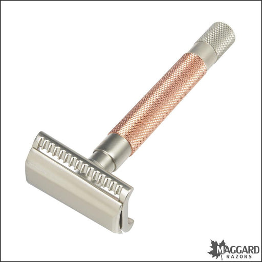 Parker-55SL-RG-Rose-Gold-Semi-Slant-DE-Safety-Razor
