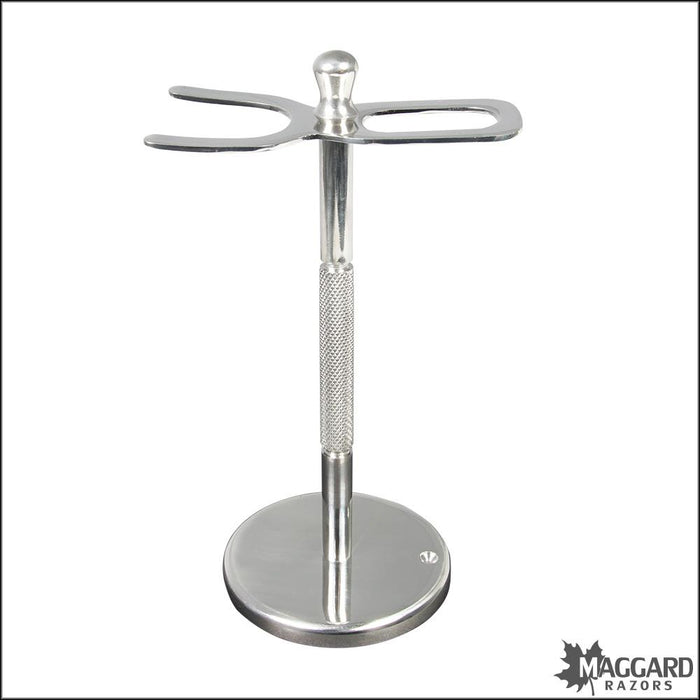 Parker-Razors-Chrome-Brush-and-Straight-Razor-Stand