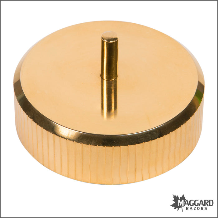 Rex Supply Co. Deluxe Gold Razor Stand for Ambassador Adjustable DE Safety Razor