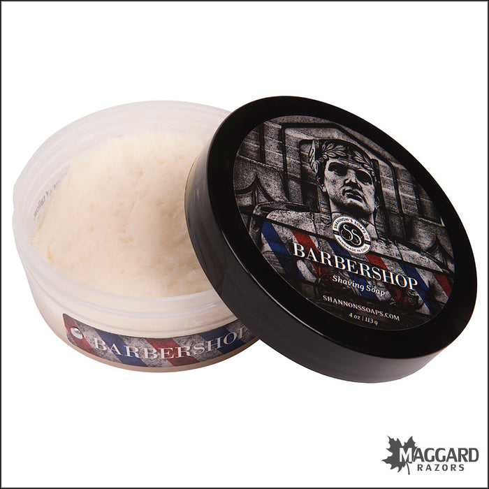 Shannon's Soaps Barbershop Tallow Shaving Soap, 4oz