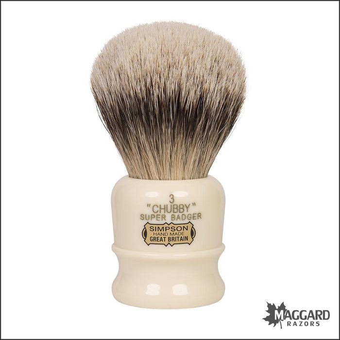 Simpson-Chubby-3-CH3-SUPER-Badger-Shaving Brush