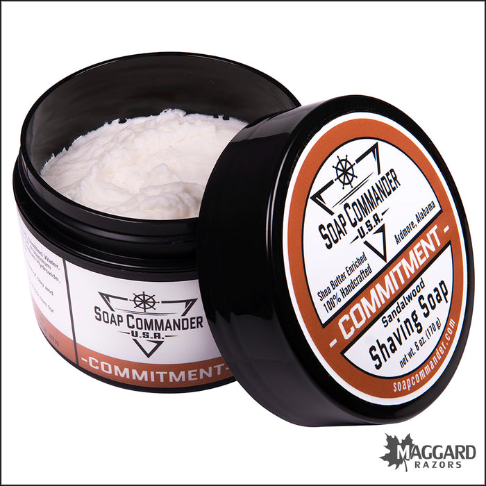Soap Commander Commitment Artisan Shaving Soap, 6oz