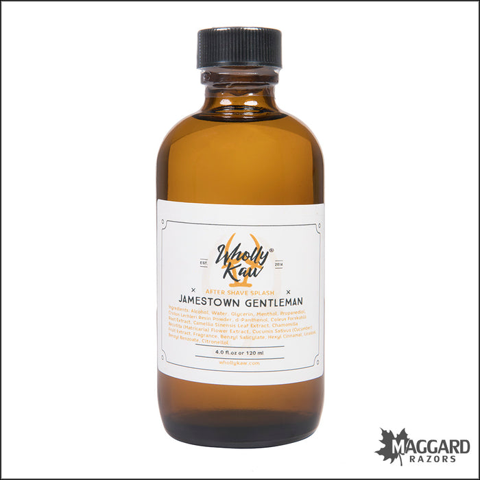 Wholly Kaw Jamestown Gentleman Aftershave Splash, 100ml