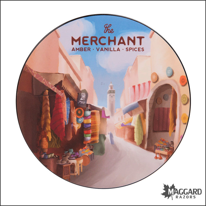 Zingari Man The Merchant Artisan Shaving Soap Sego Base, 5oz