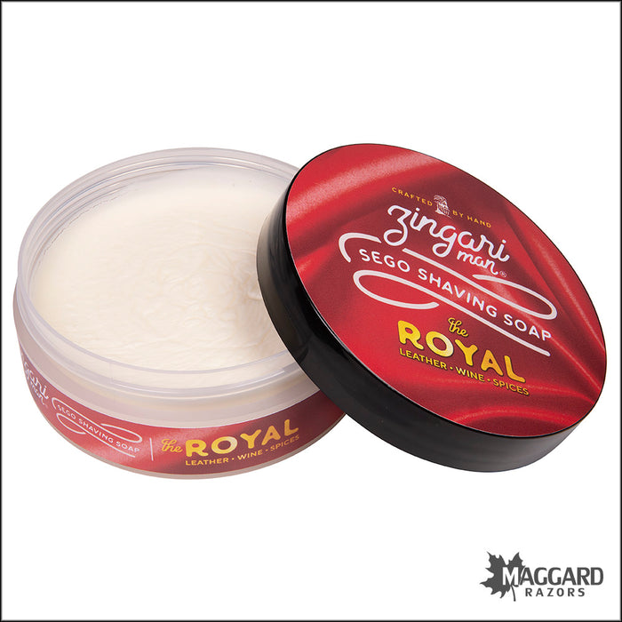 Zingari Man The Royal Artisan Shaving Soap, 5oz - Sego Base